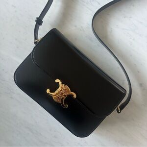 Celine triomphe shoulder bag classique